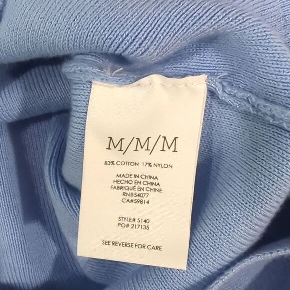 Cabi Womens Sweater Medium Blue #5140 Cut Out Sweater Cardigan Periwinkle NWT - Picture 7 of 9